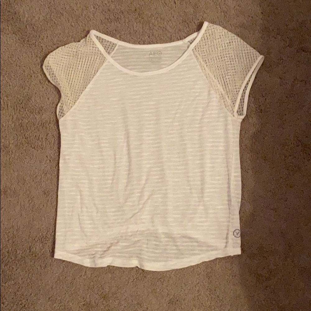 white short sleeve